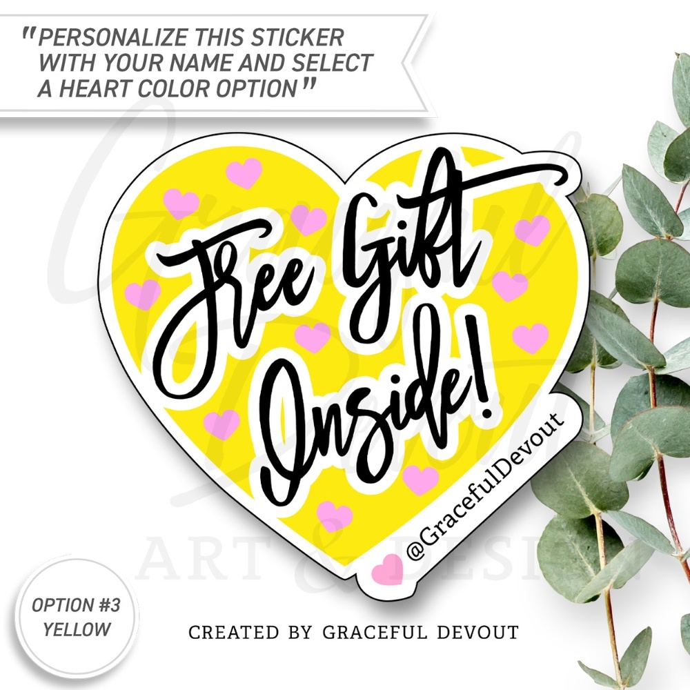 Free Gift Inside! - 2" (inches)(48ct.) Stickers - Picture 4 of 14